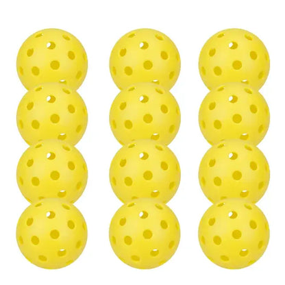 Pickleball 74MM Durable 40 Holes Outdoor 6/12/24Pcs Pickleballs 26g Outdoor for Competition pickleball Packs of Pickleballs