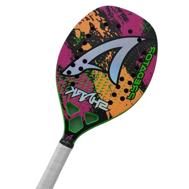 14/16mm Pickleball Paddle USAPA Approved Carbon Friction Surface Fiber Maximum Spin Lightweight Paddle Dura Foam Edge