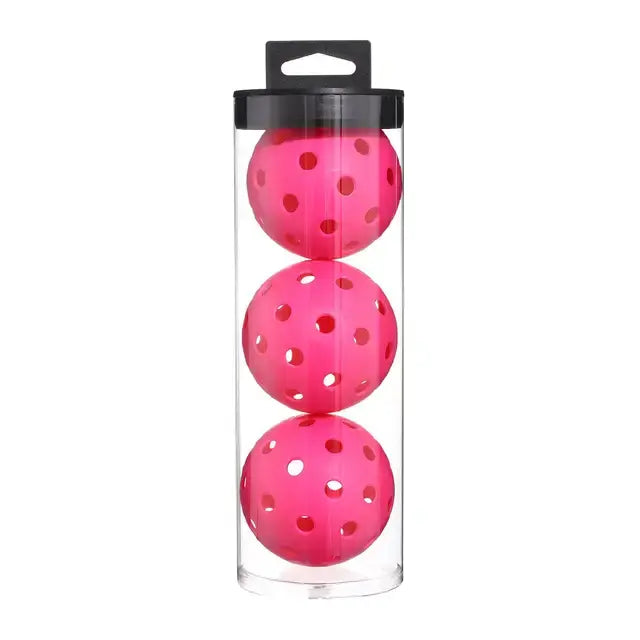 3Pcs Pickleball Ball Professional with 40 Holes Practice Toy Ball for Outdoor Courts Training Practice Tournament Play Adult