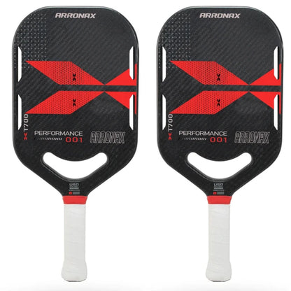 2023 Arronax Pickleball Paddle Rackets Carbon Fiber Core Portable  Gift Indoor Outdoor Racquet Cover Carrying Bag Ball Optional