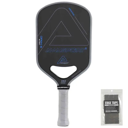 AMASPORT Pickleball Paddle with T700 Carbon Fiber Dynamic Air Throat Foam Injected Walls 16mm Thermoformed PickleBall Racket