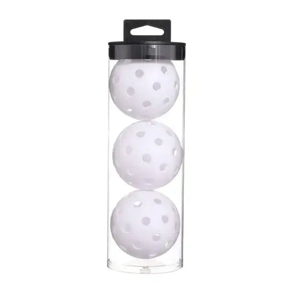 3Pcs Pickleball Ball Professional with 40 Holes Practice Toy Ball for Outdoor Courts Training Practice Tournament Play Adult