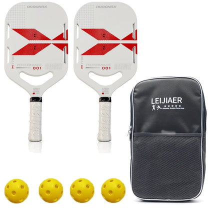 2023 Arronax Pickleball Paddle Rackets Carbon Fiber Core Portable  Gift Indoor Outdoor Racquet Cover Carrying Bag Ball Optional