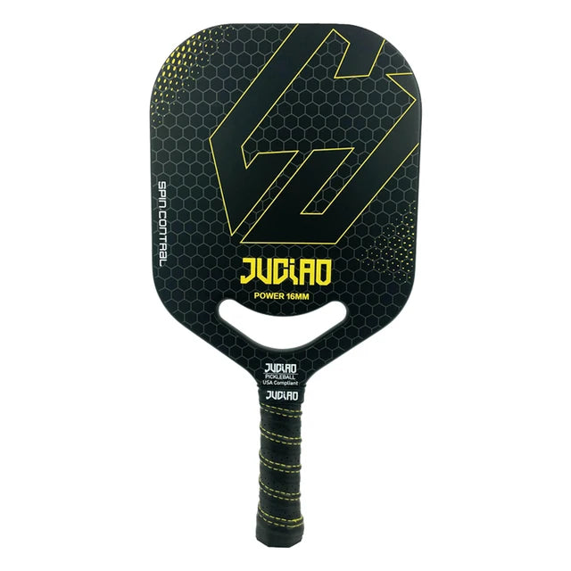 Pickleball Paddle Fiberglass Surface With High Grit & Spin USAPA Edgeless Design Increase Power Pickleball