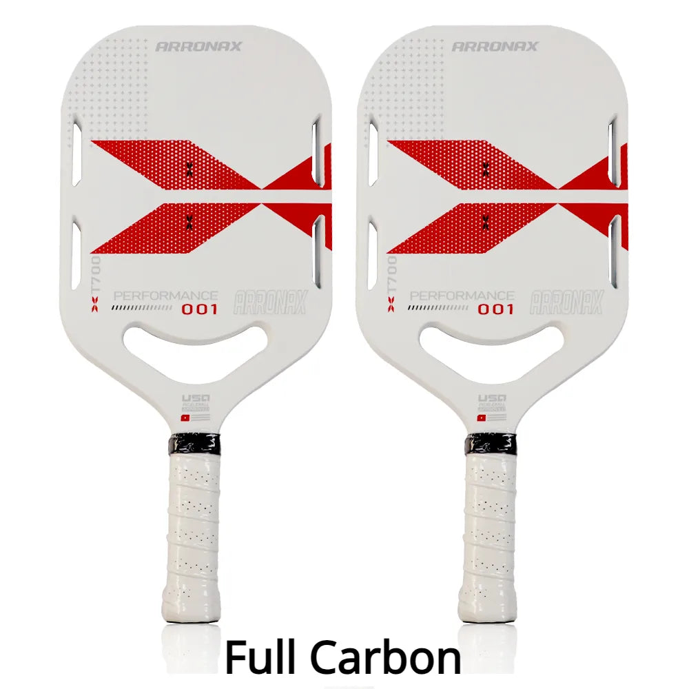 2023 Arronax Pickleball Paddle Rackets Carbon Fiber Core Portable  Gift Indoor Outdoor Racquet Cover Carrying Bag Ball Optional