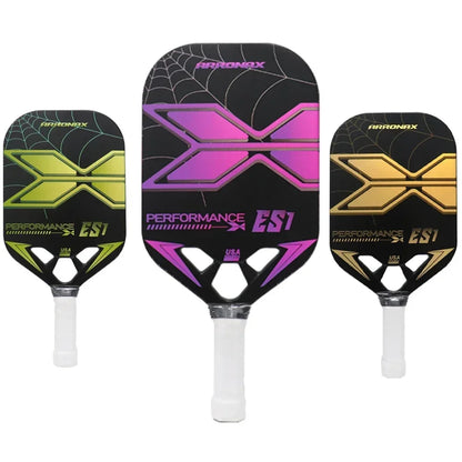 Carbon Fiber Pickleball Paddles Set with Pickleball Rackets,Pickleballs,Carrying Bag,Pickle Ball Paddle Gifts for Beginners Pros