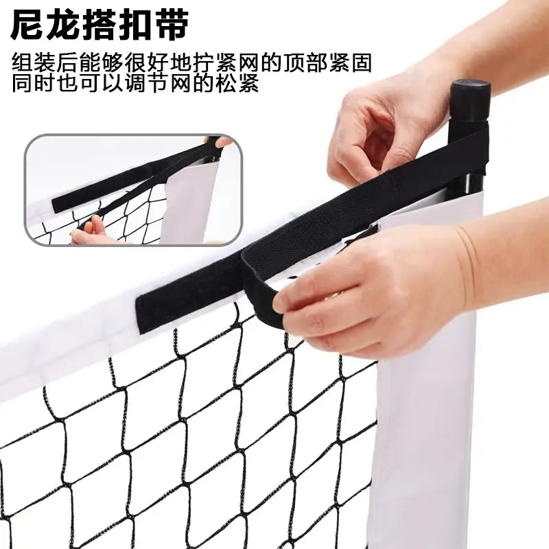 22 Ft Portable Collapsible Pickleball Paddle Training Net Outdoor Portable Training Practice Pickleball Net With Bag