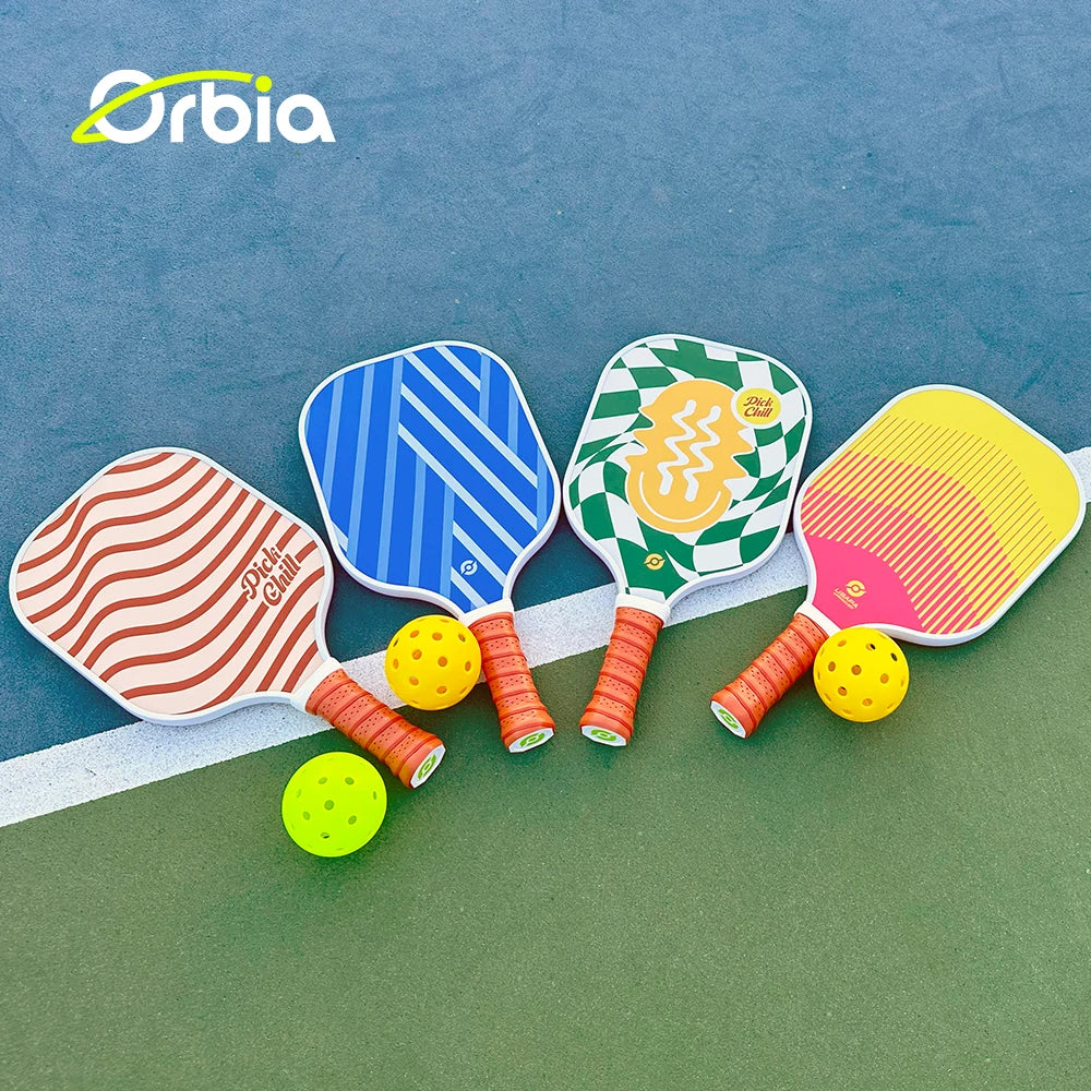 Orbia Pickleball Paddle Carbon Fiber Surface Paddle Pickleball With Honeycomb Core Pickleball Paddle USAPA Approved