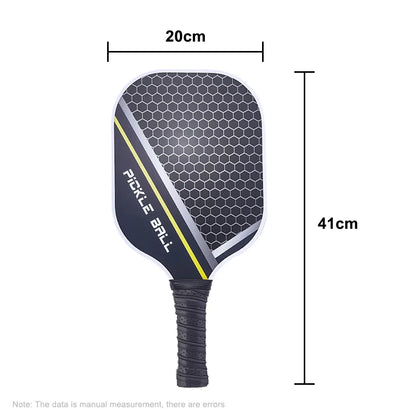 High Quality Carbon Fiber Pickleball Racket Carbon Fiber Pickleballs Set Of 2 Rackets and 4 Balls Indoor Outdoor Exercise