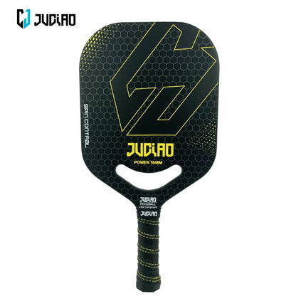 Pickleball Paddle Fiberglass Surface With High Grit & Spin USAPA Edgeless Design Increase Power Pickleball